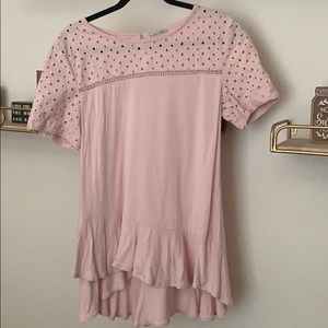 Halogen Light Pink Blouse